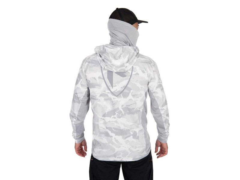 Fox Rage UV Hooded Light Camo Top