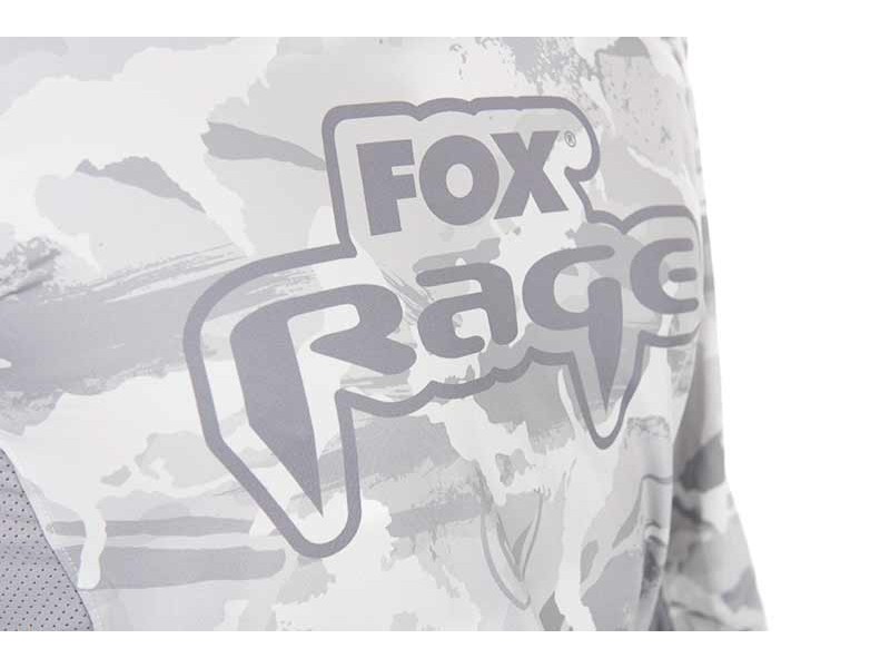 Fox Rage UV Hooded Light Camo Top