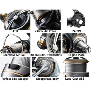 Ritė Daiwa '20 Luvias LT 2500S-DH 2