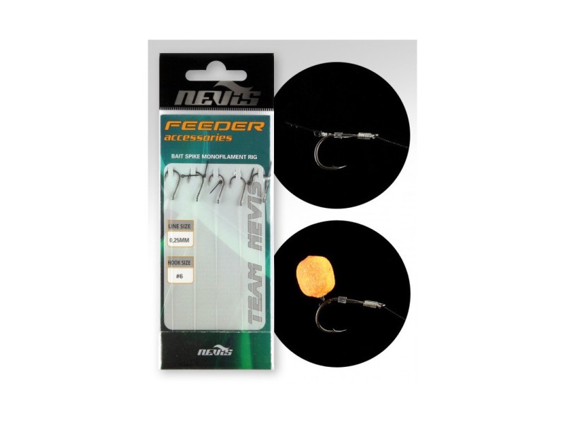 Pavadėliai NEVIS Bait Spike Mono Rig...
