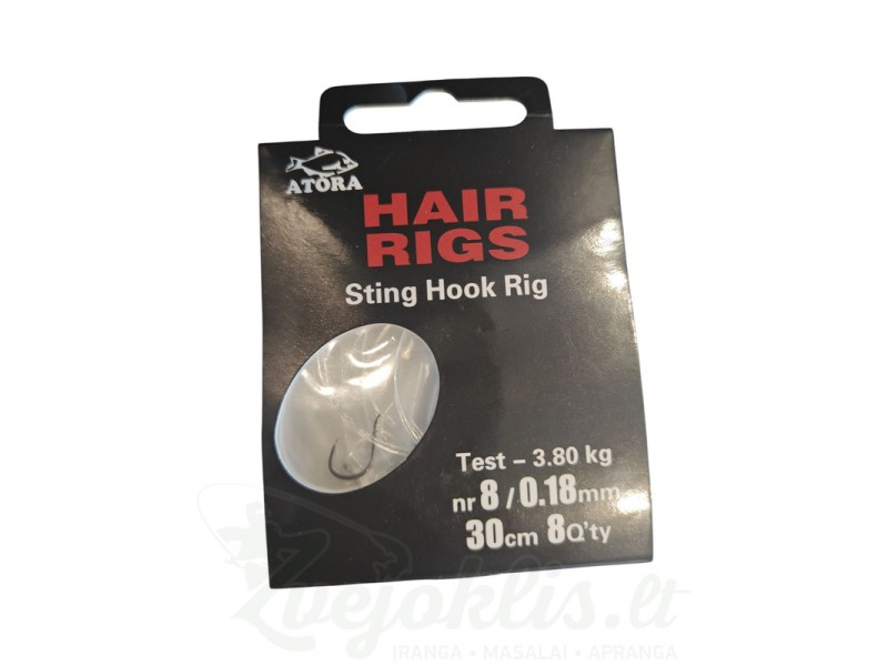Pavadėliai Atora Hair Rigs Su Adatėle...