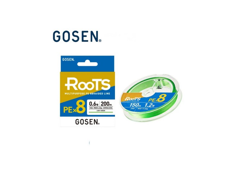 Pintas Valas GOSEN ROOTS PE8 150m