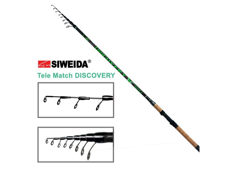 Teleskopinė Meškerė Siweida Discovery...