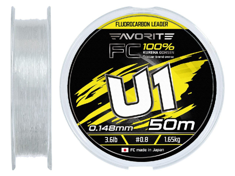 Fluorokarboninis valas Favorite U1 50m