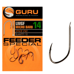 Kabliukai GURU FEEDER SPECIAL HOOK (BARBED/SPADE END)