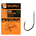 Kabliukai GURU FEEDER SPECIAL HOOK (BARBED/SPADE END)