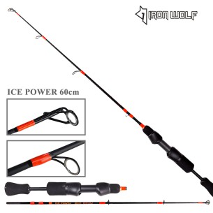 Žieminė meškerė Iron Wolf Ice Power 60cm HI CARBON