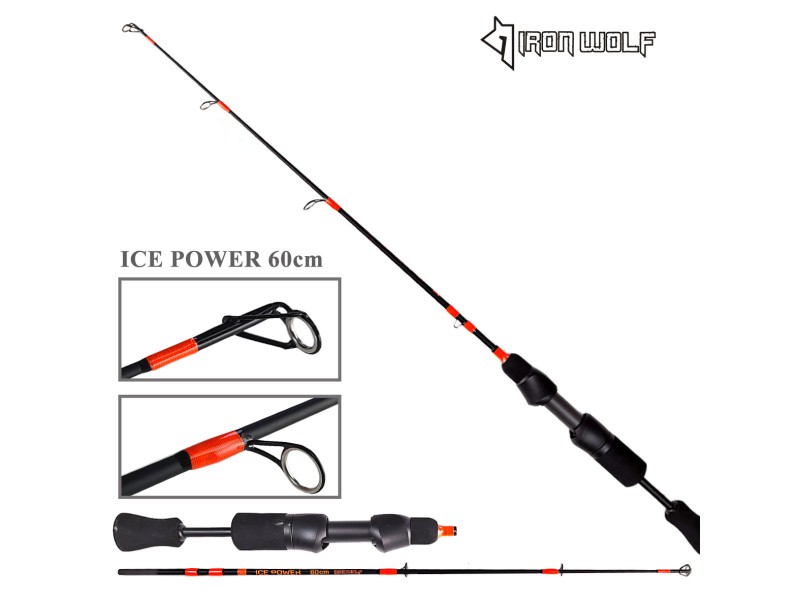 Žieminė meškerė Iron Wolf Ice Power...