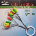 Stopmazgis ATORA Rubber Cylinder Color