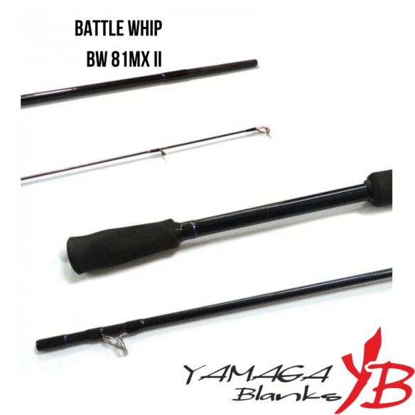 Spiningas Yamaga Blanks Battle Whip BW 81MX II 2,45m 6-26g