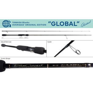 Spiningas Yamaga Blanks Blue Current 78TZ Global 2,34m 5-25g
