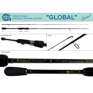 Spiningas Yamaga Blanks Blue Current 77TZ Nano Stream...