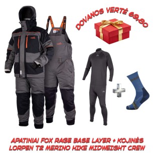 Kostiumas žieminis Norfin Discovery 3 Grey + Dovana