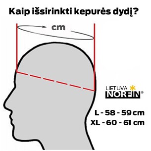 Kepurė Kaukė Norfin Mask 2