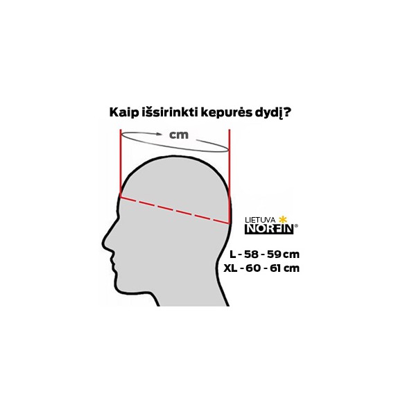 Kepurė Kaukė Norfin Mask