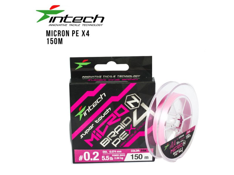Pintas Valas Intech MicroN PE X4 150m