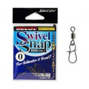 Suktukas Su Karabinu DECOY SN-9 Swivel Snap 6vnt/pak