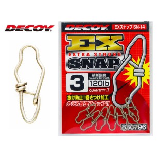 Karabinai DECOY SN-14 EX SNAP 7vnt/pak