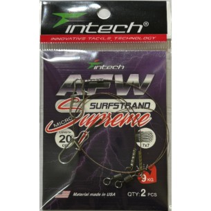 Pavadėlis Intech AFW Surfstrand Micro Supreme 7X7 20cm 9kg
