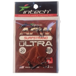 Pavadėlis Intech AFW Surfstrand Micro Ultra 1X19 20cm 8kg