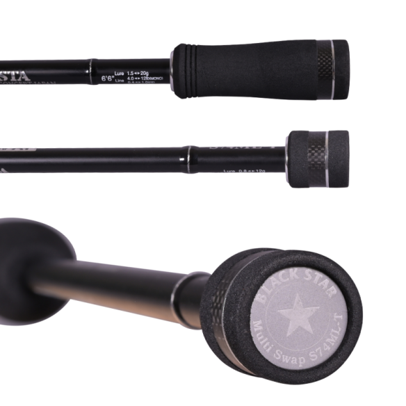 Spiningas Xesta Black Star Urban Squad B66M-T 1,99m 1,5-20g
