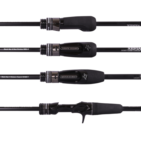 Spiningas Xesta Black Star Urban Squad B66M-T 1,99m 1,5-20g